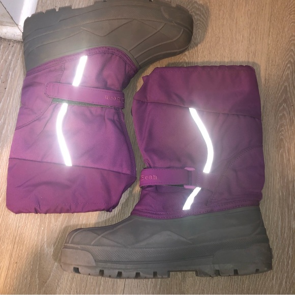 Ll Bean youth winter snow ski boots size 7 girls - Picture 6 of 8